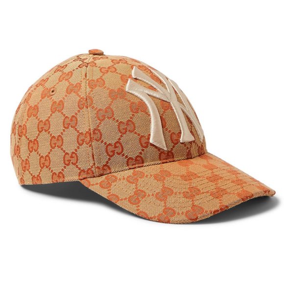 Gucci Monogram GG Baseball Cap Ny Yankees Patch new with tag and dustbag - Picture 2 of 6